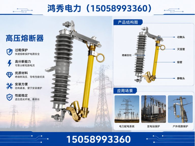 鹿城区高压熔断器展示图